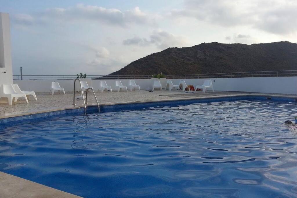 Appartement Apartamento Con Piscina, Garaje Y Vistas Al Mar à Carboneras Extérieur photo